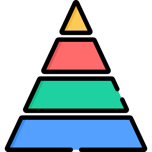 Pyramid Special Lineal color icon