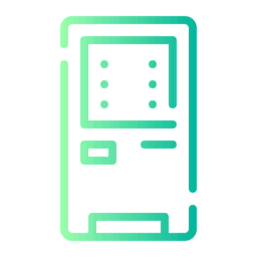 cajero automático icono gratis