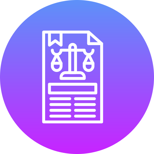 documento legal icono gratis