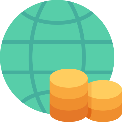 Глобальная экономика бесплатно иконка