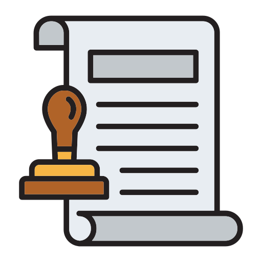 notario icono gratis