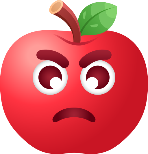 Angry face free icon