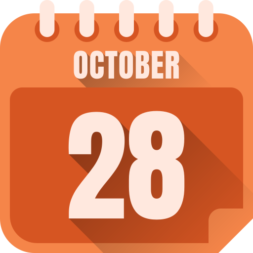 28 octobre Icône gratuit 28 octobre Icône gratuit