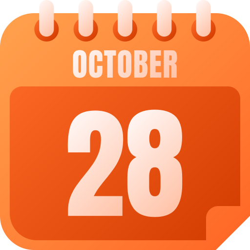 28 octobre Icône gratuit 28 octobre Icône gratuit