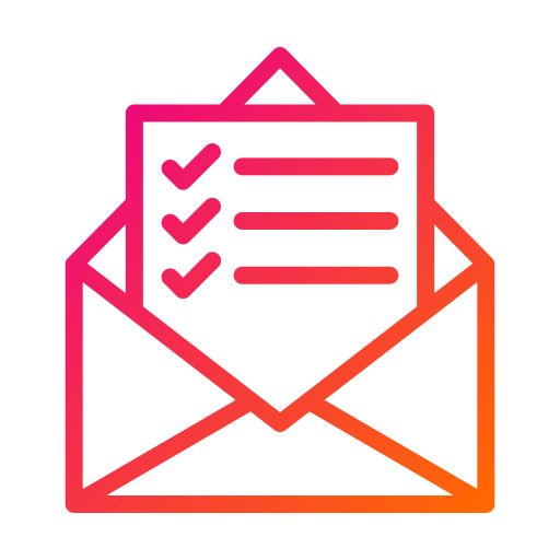 Mail list - Free communications icons