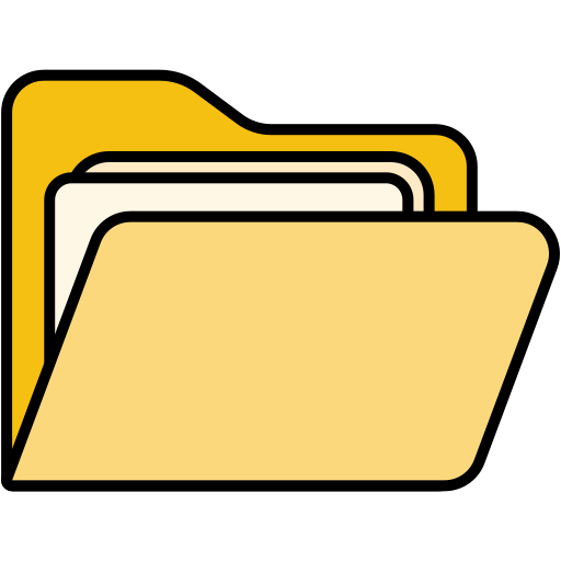 Open folder - Free files and folders icons