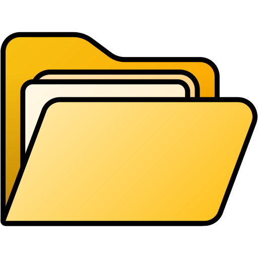 Open folder - Free files and folders icons