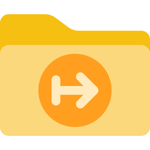 Send folder - Free files and folders icons