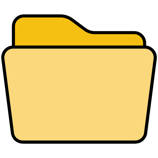 Open folder - Free files and folders icons