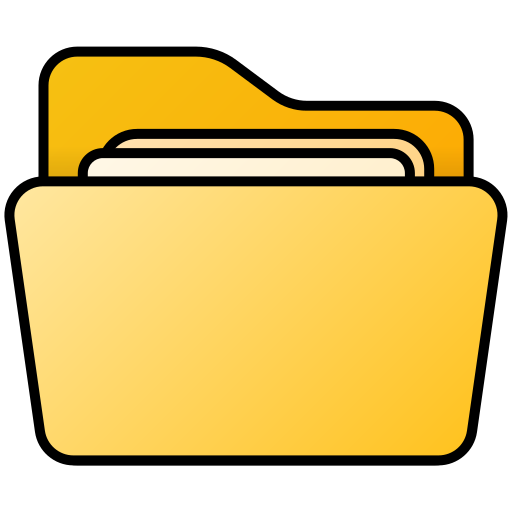 Open folder - Free files and folders icons