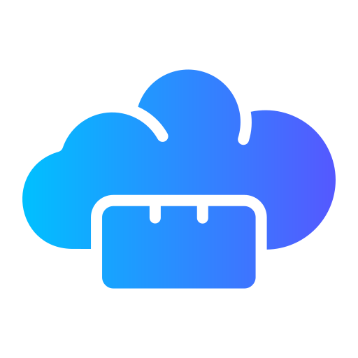 datos en la nube icono gratis