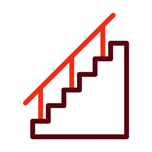 escaleras icono gratis