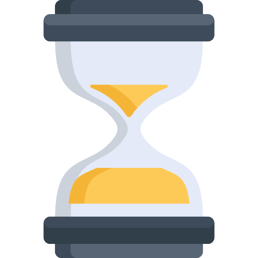 Reloj de arena - Iconos gratis de hora y fecha