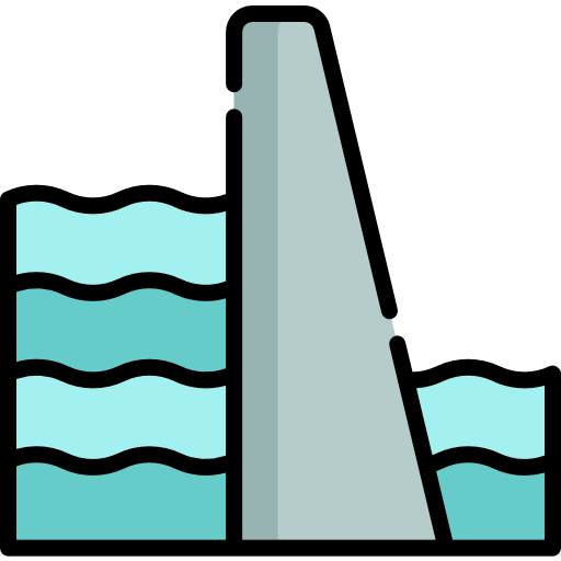 barrage Icône gratuit