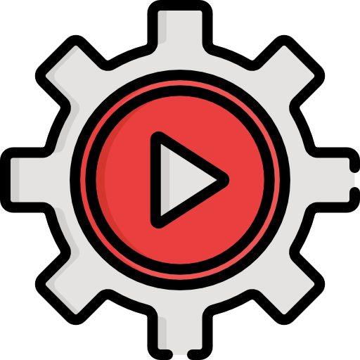 reproductor de video icono gratis