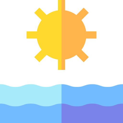 calentamiento de agua icono gratis