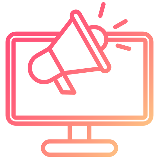 Online marketing free icon