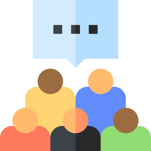 Focus group - Free communications icons