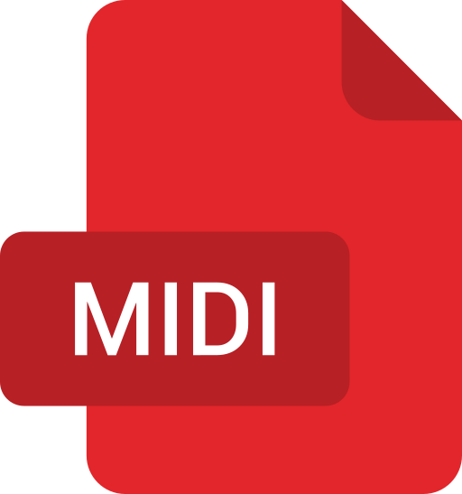 midi icono gratis