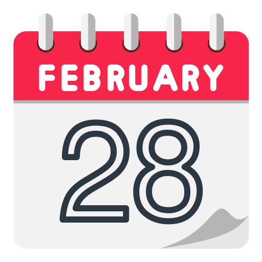 28. februar kostenlos Icon