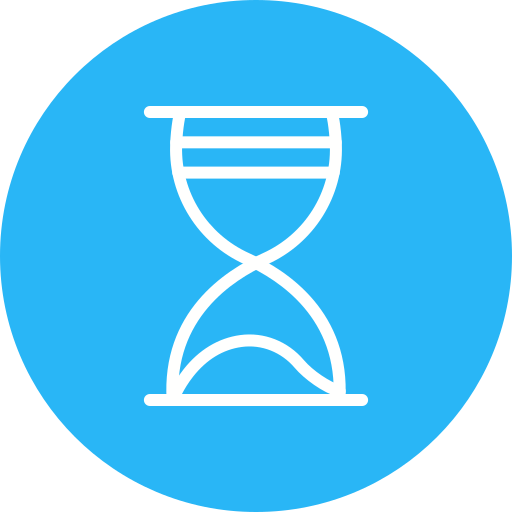 reloj de arena icono gratis