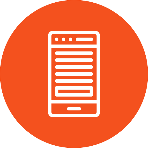 teléfono móvil icono gratis