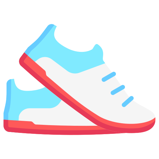 zapatos para correr icono gratis