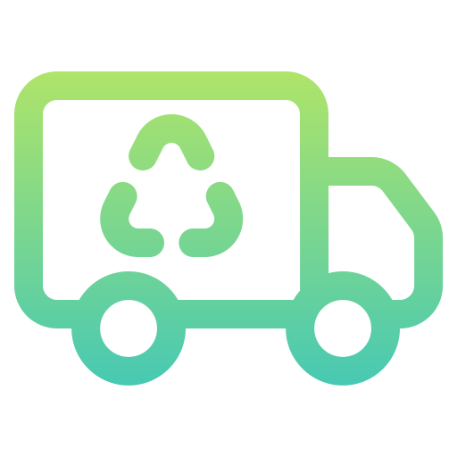 Recycling truck - Free transportation icons