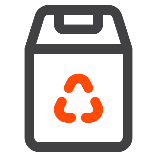 Trash bin free icon