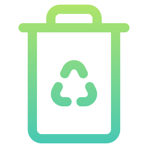 papelera de reciclaje icono gratis