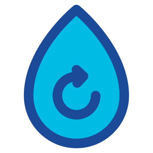 reutilizar el agua icono gratis