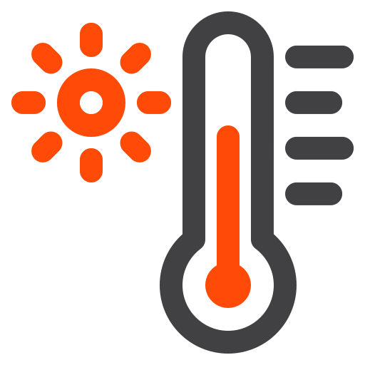 Temperature free icon Temperature free icon