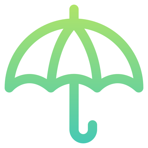 Зонтик бесплатно иконка