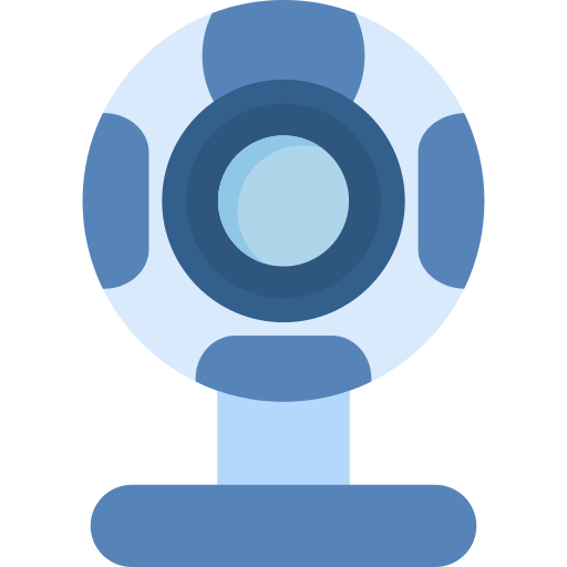 cámara web icono gratis