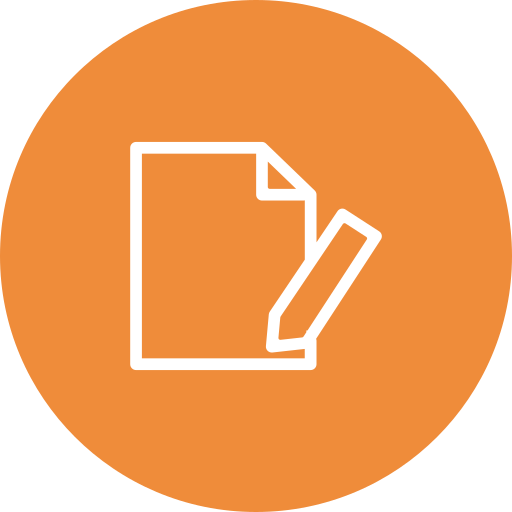 papel y bolígrafo icono gratis