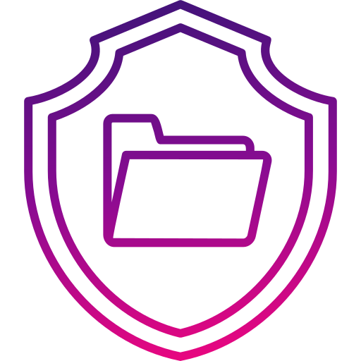 protección de archivos icono gratis