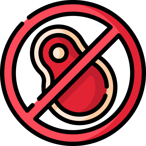 No meat free icon No meat free icon
