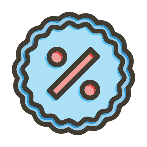 descuento icono gratis