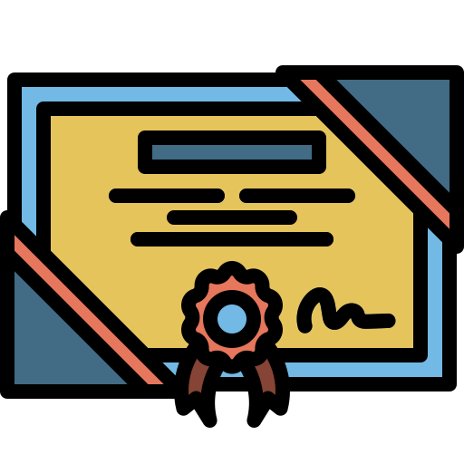 diploma icono gratis