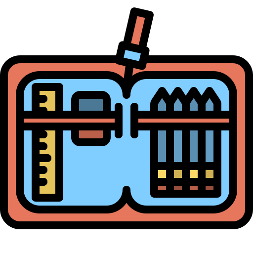 estuche icono gratis