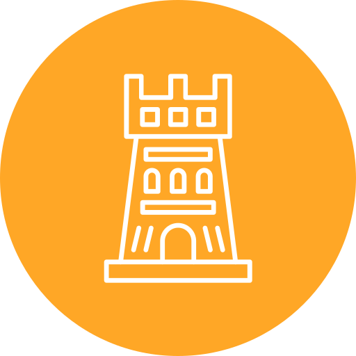 forteresse Icône gratuit forteresse Icône gratuit