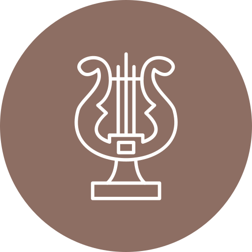 Lyre free icon