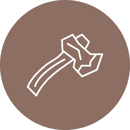 Stone axe free icon Stone axe free icon
