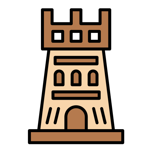 forteresse Icône gratuit forteresse Icône gratuit