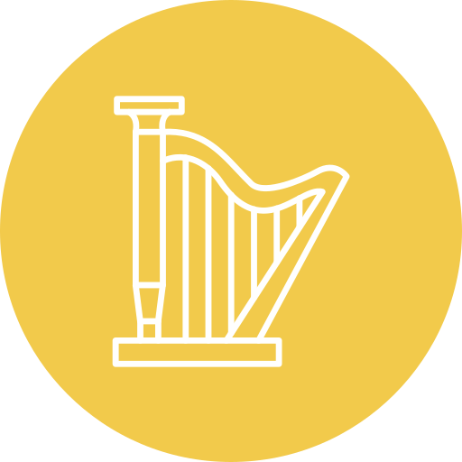 Harp free icon Harp free icon