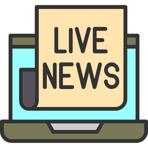 nouvelles en direct Icône gratuit nouvelles en direct Icône gratuit