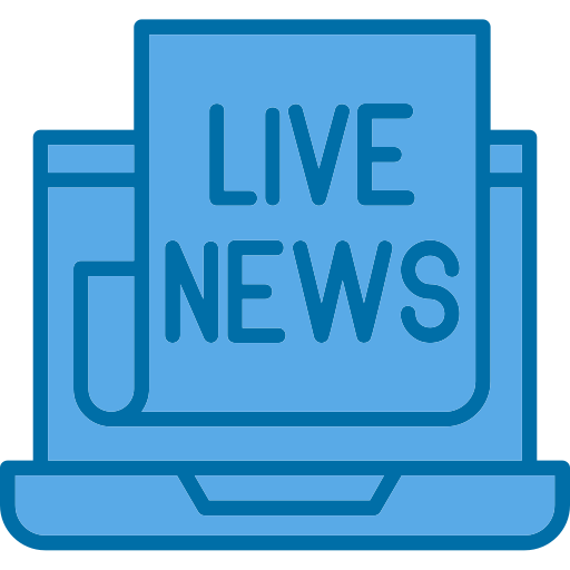 nouvelles en direct Icône gratuit nouvelles en direct Icône gratuit