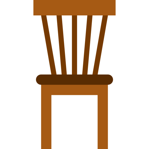 Chair mynamepong Flat icon