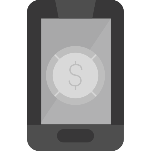 Mobile banking free icon Mobile banking free icon