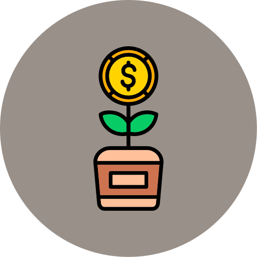 investissement Icône gratuit